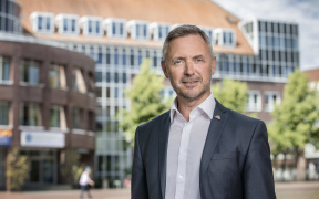 Foto J. Quast: Bürgermeister Jürgen Markwardt