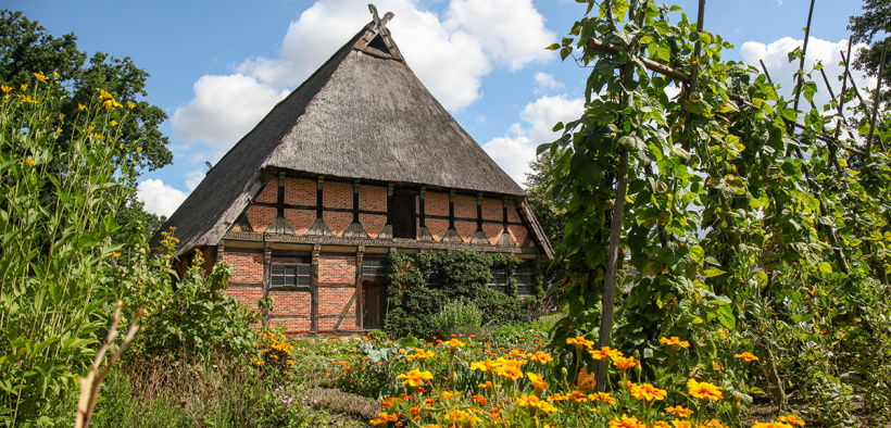 Der Brümmergarten des Museumsdorfs Hösseringen