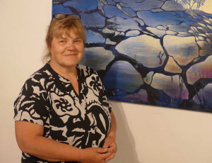 Anett Münnich vor "Blaue Stunde"