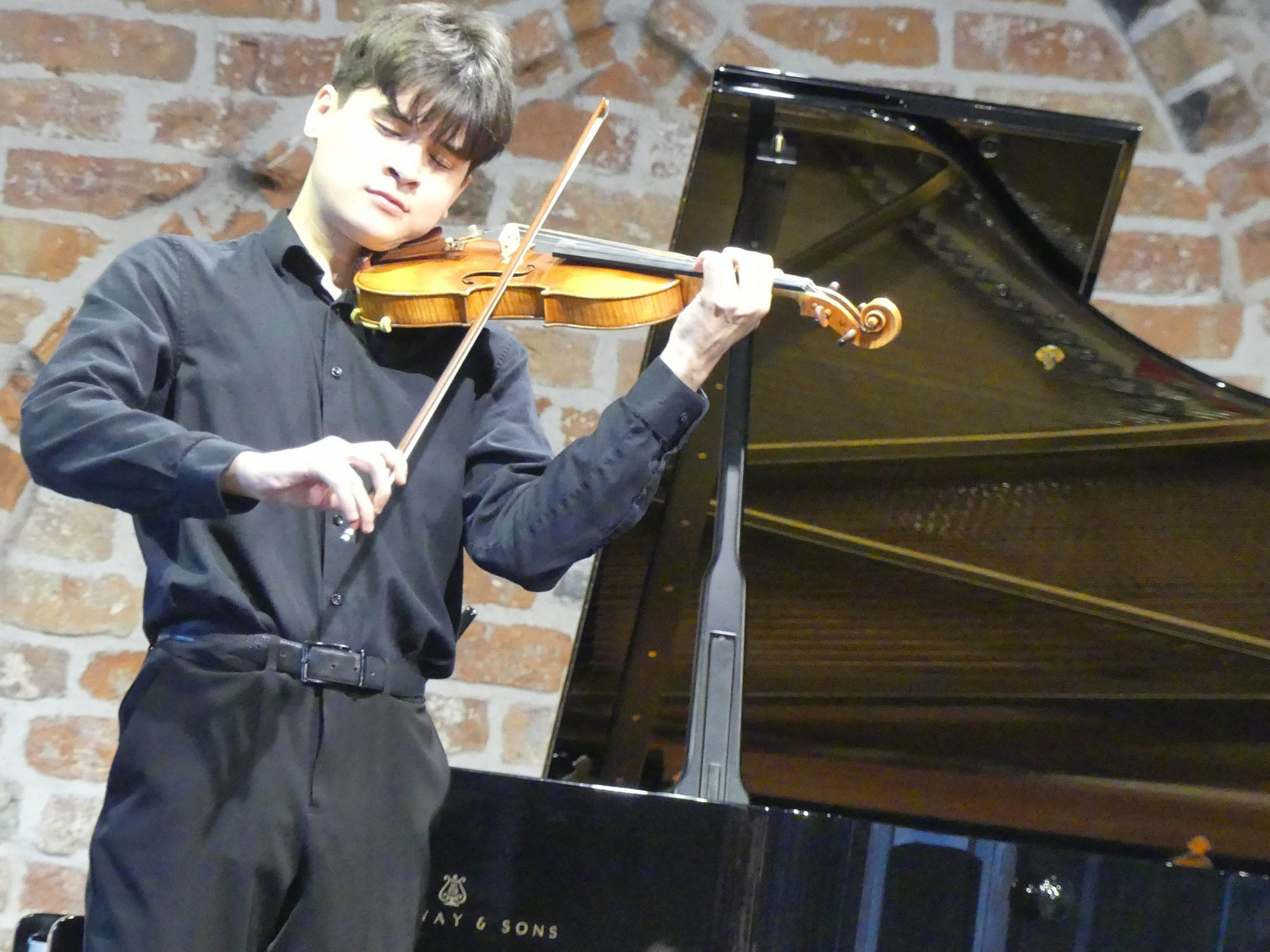 Jona Rakoczy bei der Sommerakademie in Uelzen