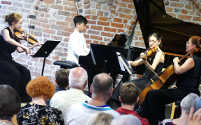 Mozartquartett bei der Sommerakademie in Uelzen