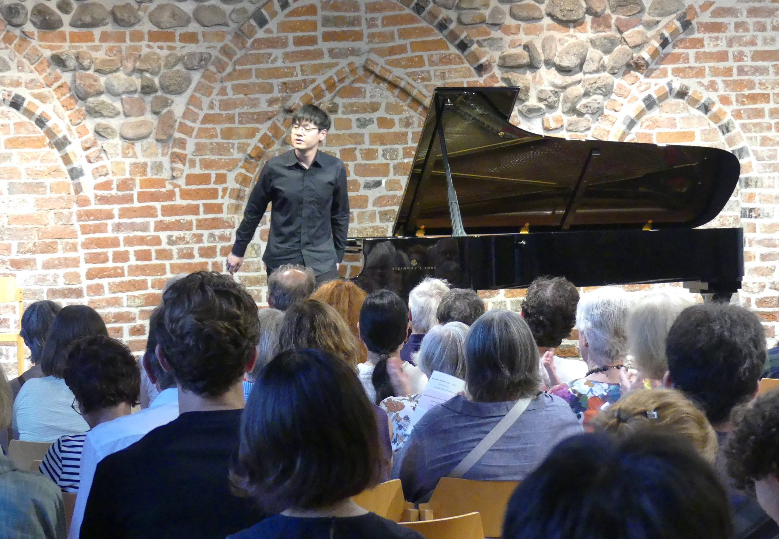 Yu-Hsien Chen bei der Sommerakademie in Uelzen