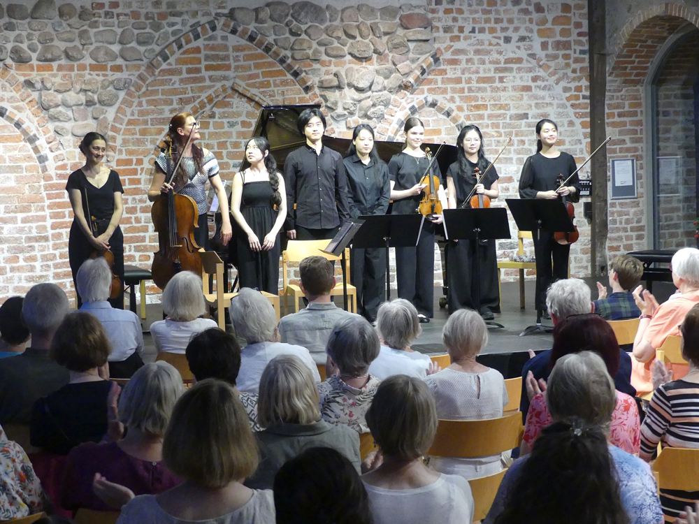 Schlussapplaus für das Dvořak-Quintett
